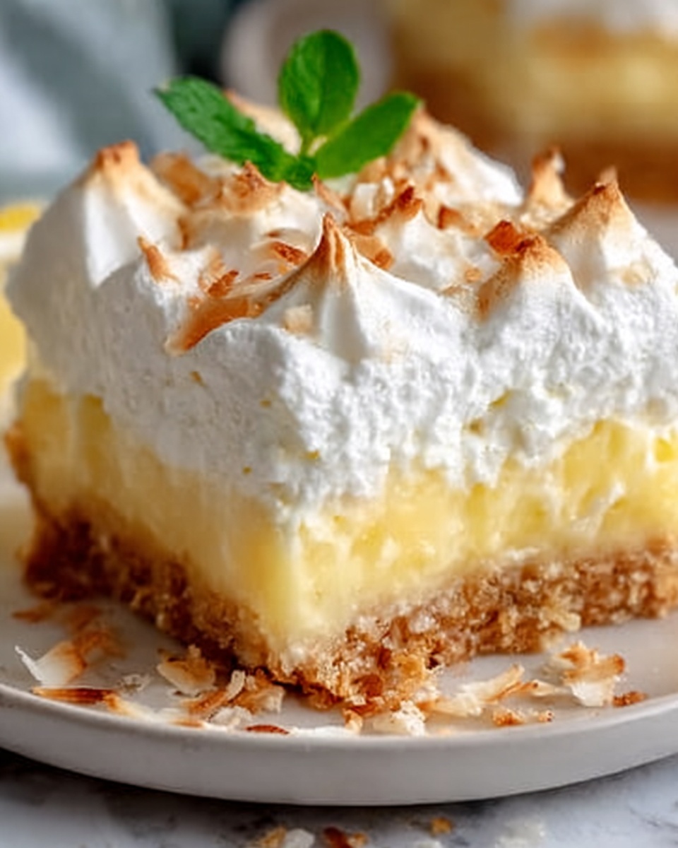 Pineapple Coconut Cheesecake Bars Recipe - Recipe Image