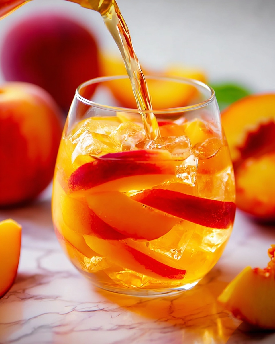 Irresistible Peach Sangria Recipe You’ll Love Recipe - Recipe Image