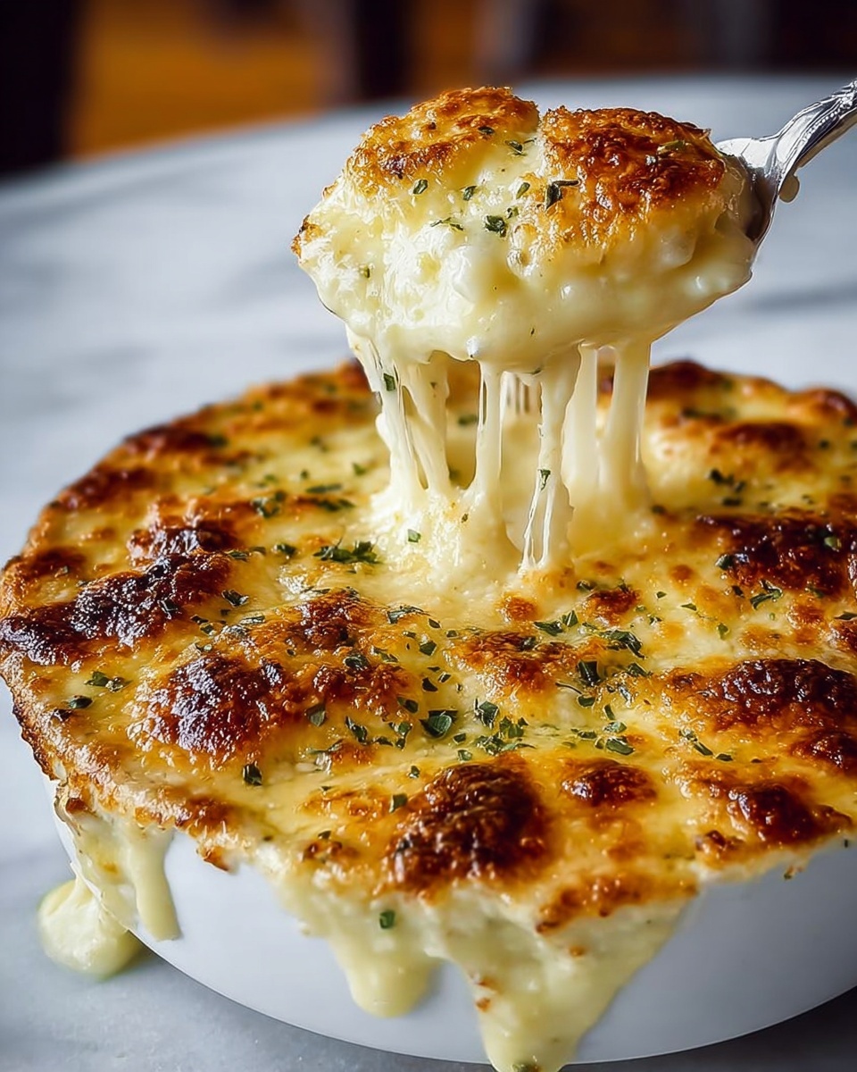 Seafood Pot Pie with Cheddar Biscuit Topping Recipe - Recipe Image