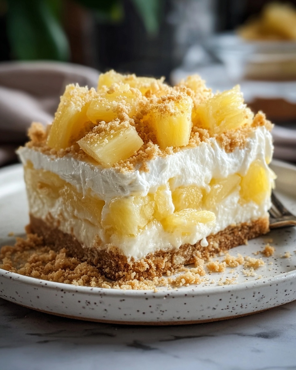 Irresistible Pineapple Crunch: A Sweet & Easy Dessert Recipe - Recipe Image