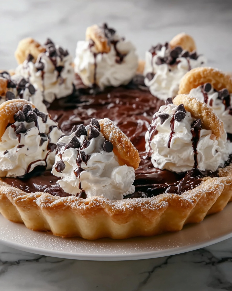 The Best Cannoli Cream Pie You’ll Ever Make At Home Recipe - Recipe Image