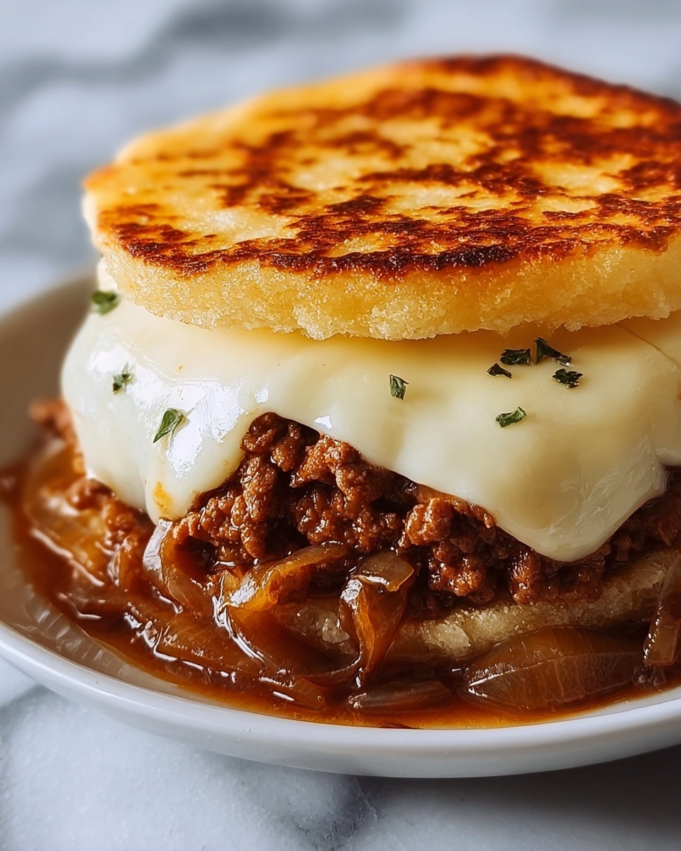 French Onion Beef Sloppy Joes Recipe - Recipe Image