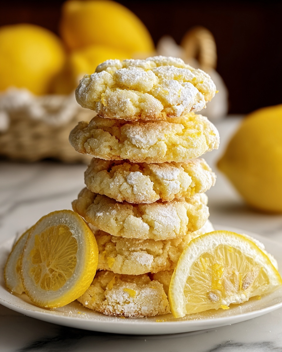 Lemon Pound Cake Cookies Recipe - Recipe Image