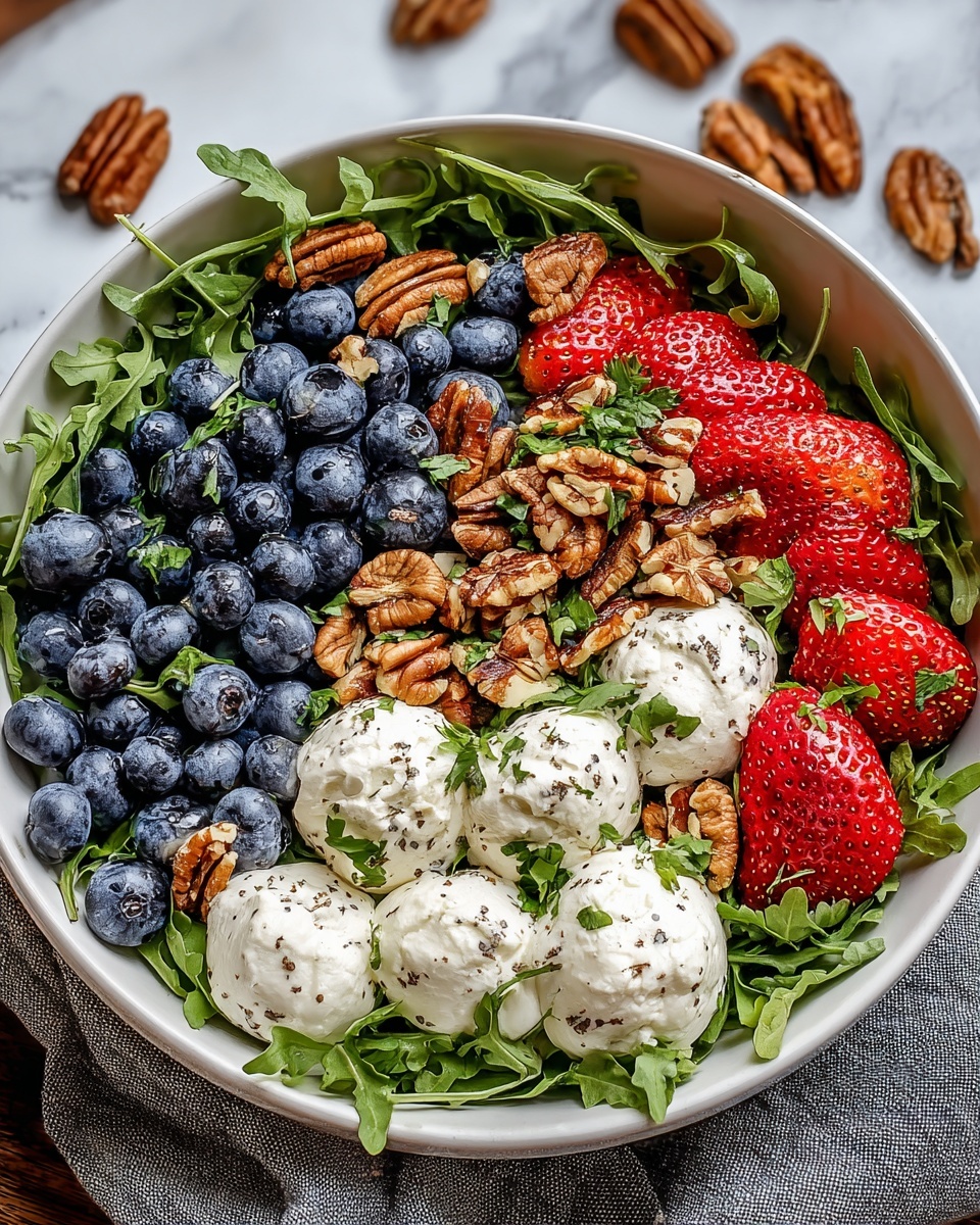 Blueberry Breakfast Salad Recipe - Recipe Image