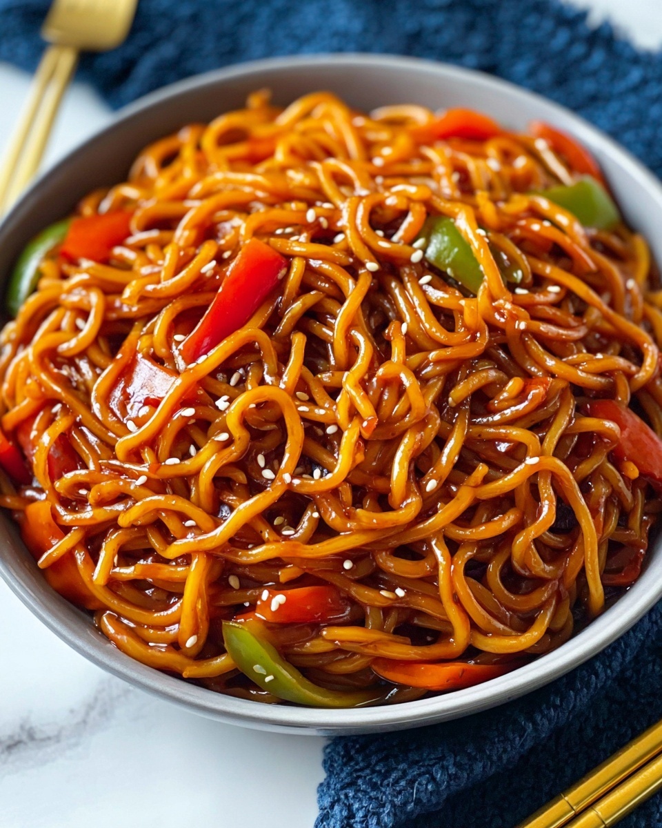 Sweet and Sour Noodles Recipe - Recipe Image