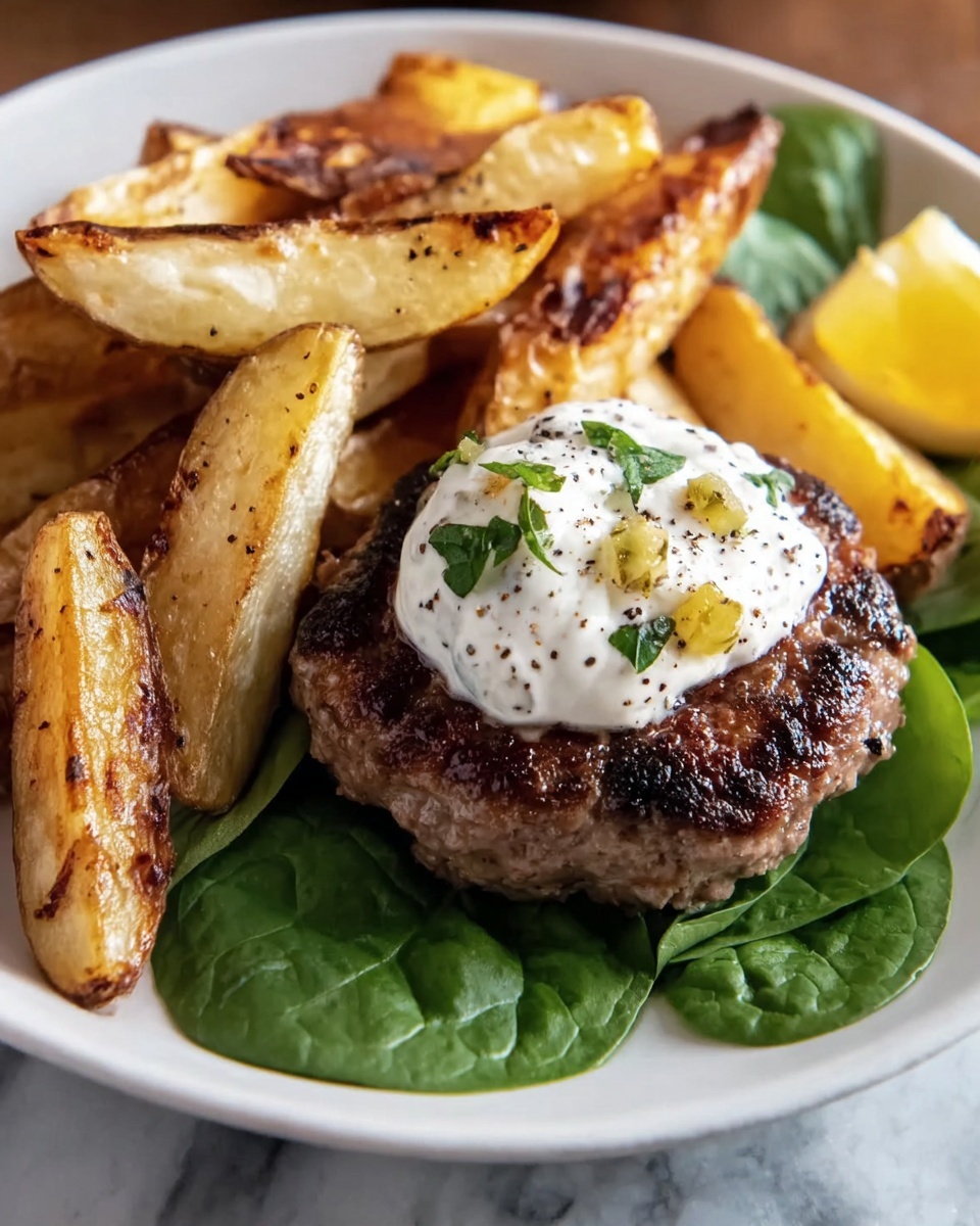 Tuscan Pork Smash Burgers with Garlic Mayo Recipe - Recipe Image