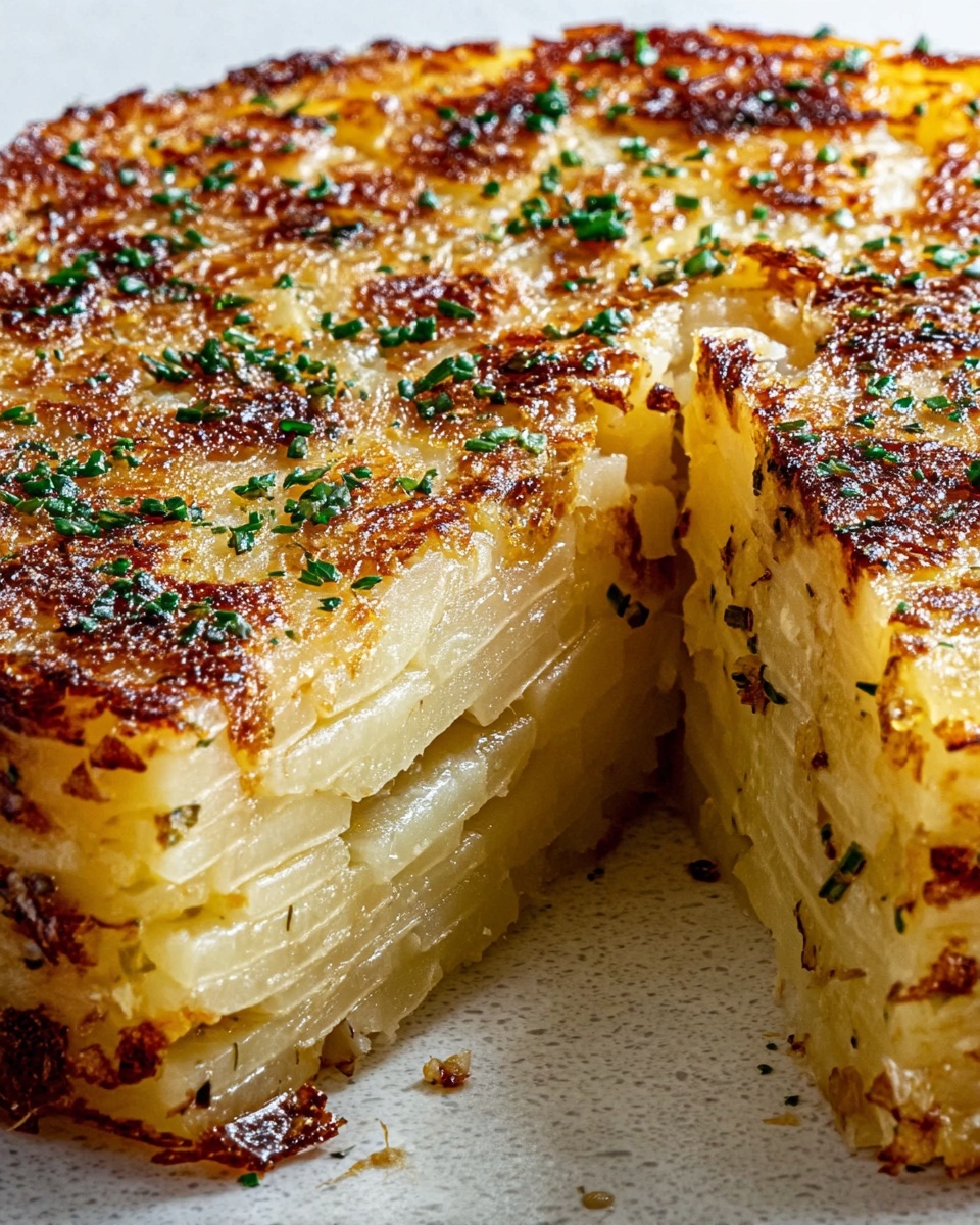 Crispy Baked Potato Kugel Recipe - Recipe Image