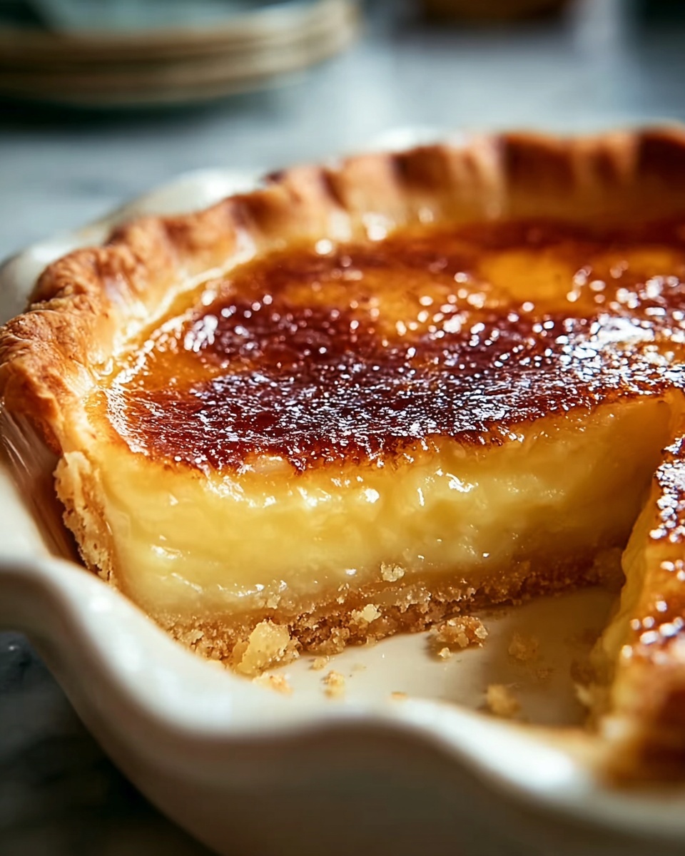 Southern Buttermilk Lemon Pie Recipe - Recipe Image