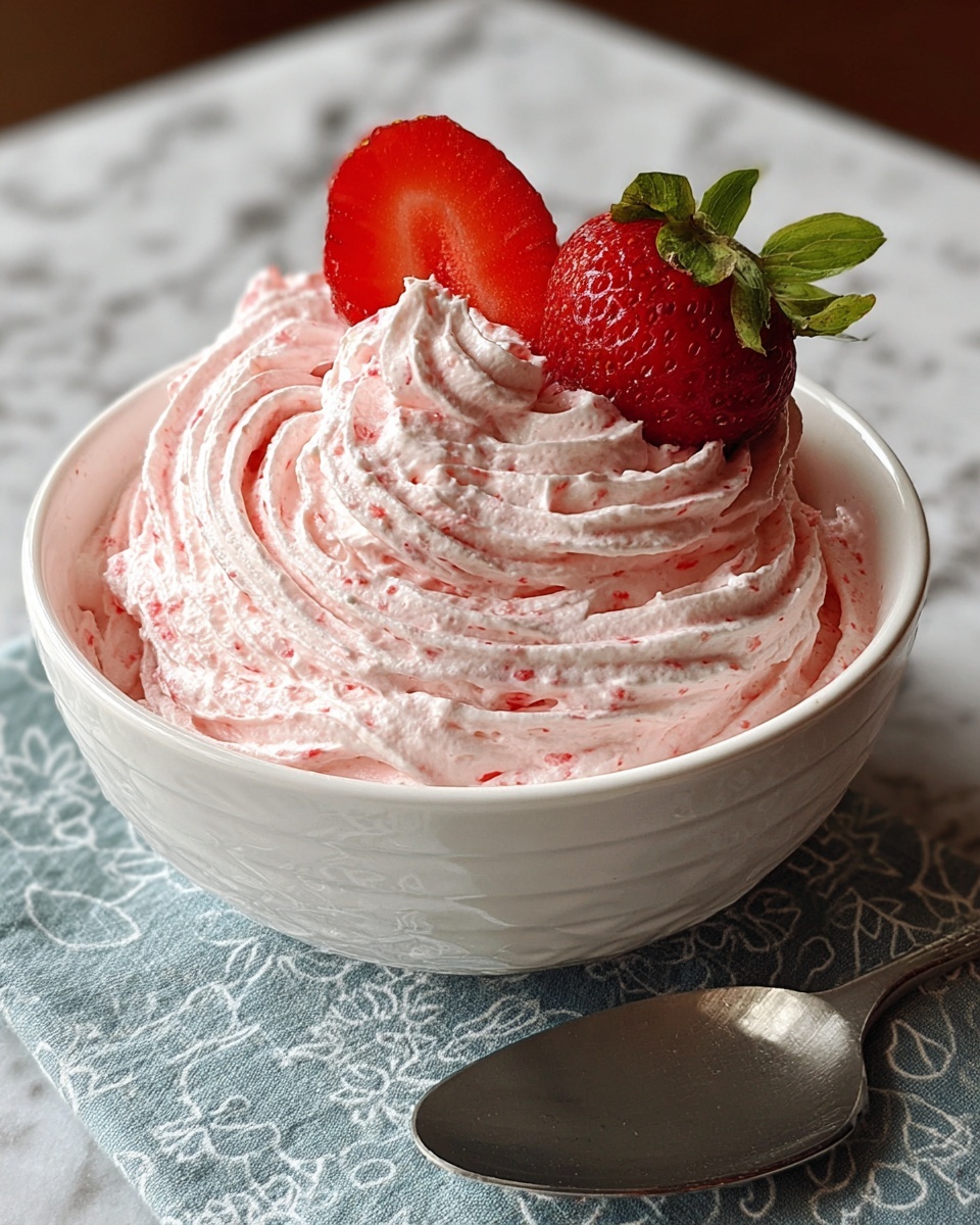 Strawberry Mousse Recipe - Light, Whipped, and so Delicious! Recipe - Recipe Image