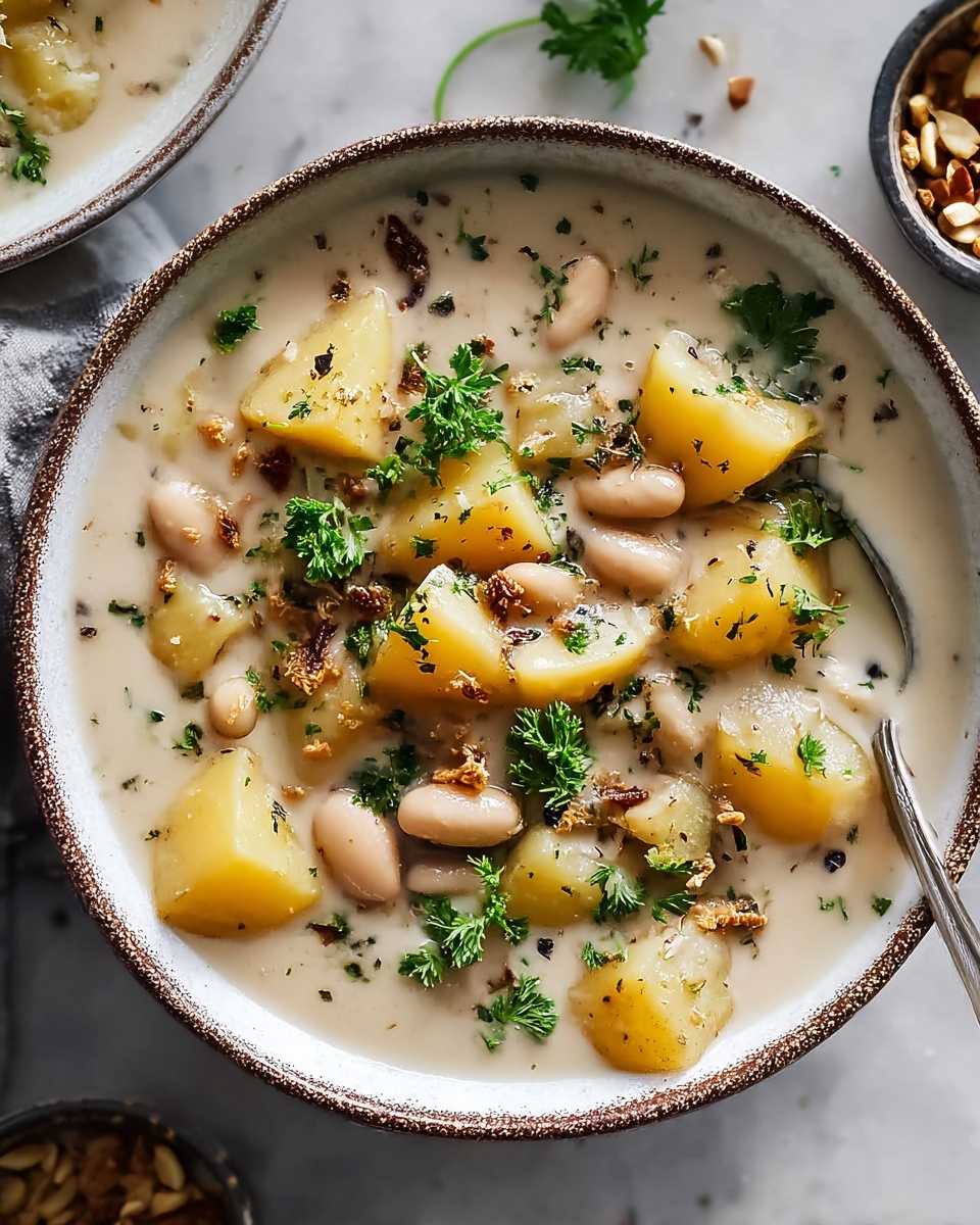 Potato and Black Bean Soup Recipe - Recipe Image