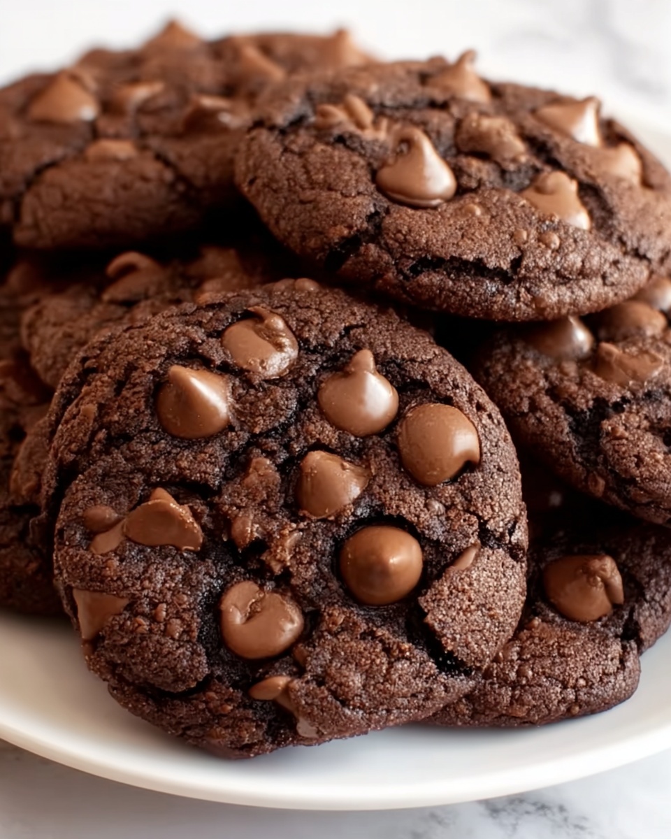 Double Chocolate Chip Cookies Recipe - Recipe Image