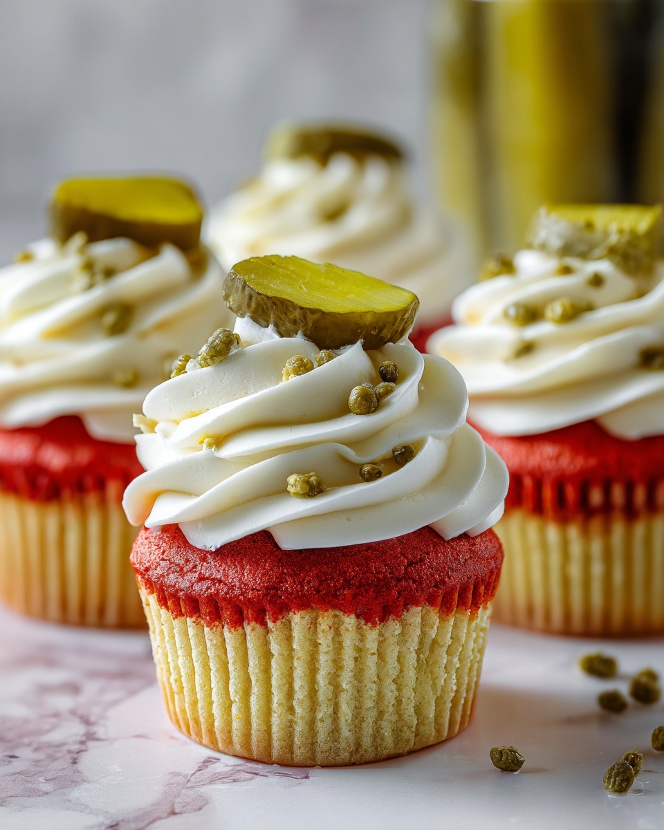 Pickle Cupcakes Recipe - Recipe Image