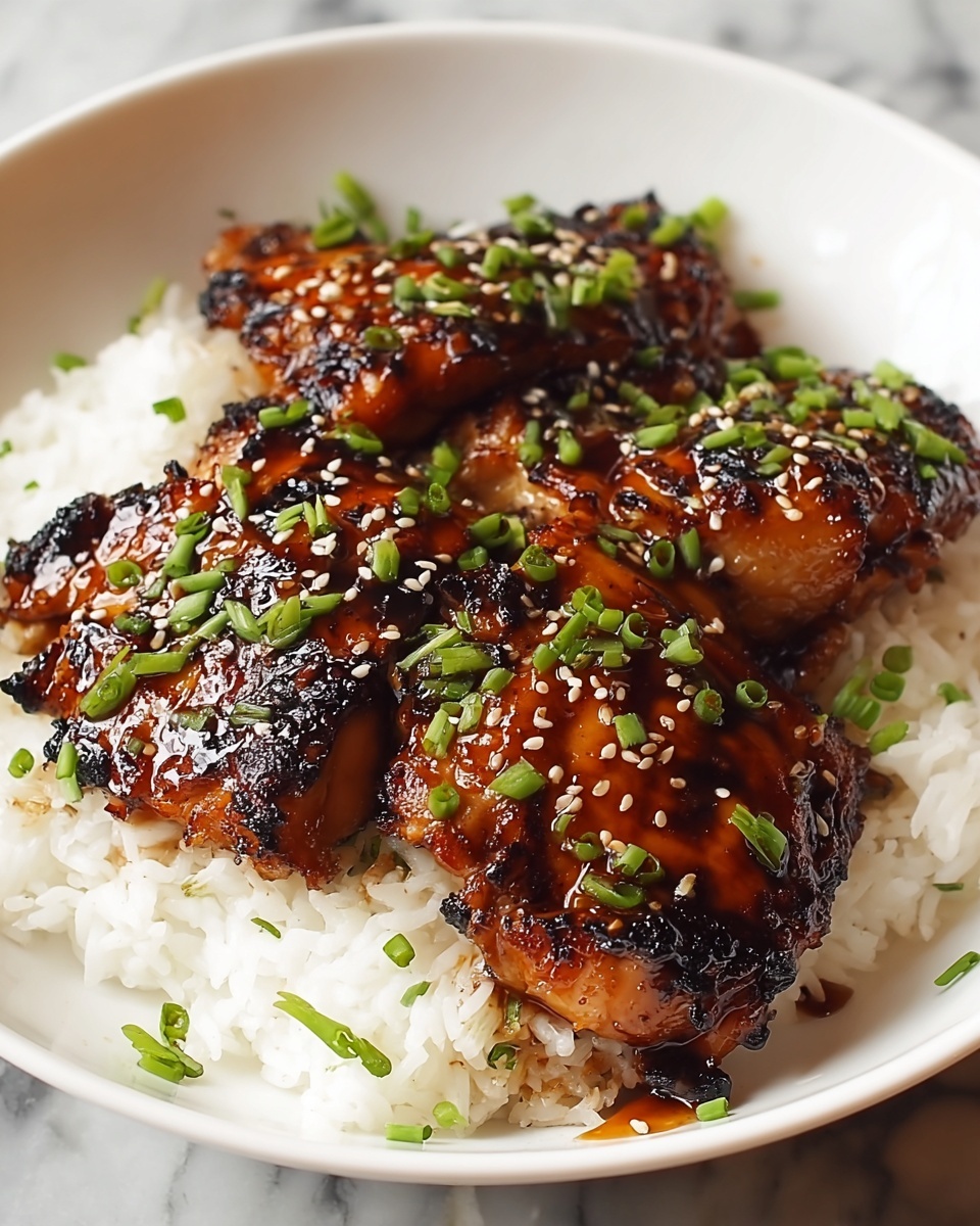 Sweet and Spicy Sticky Chicken Recipe - Recipe Image