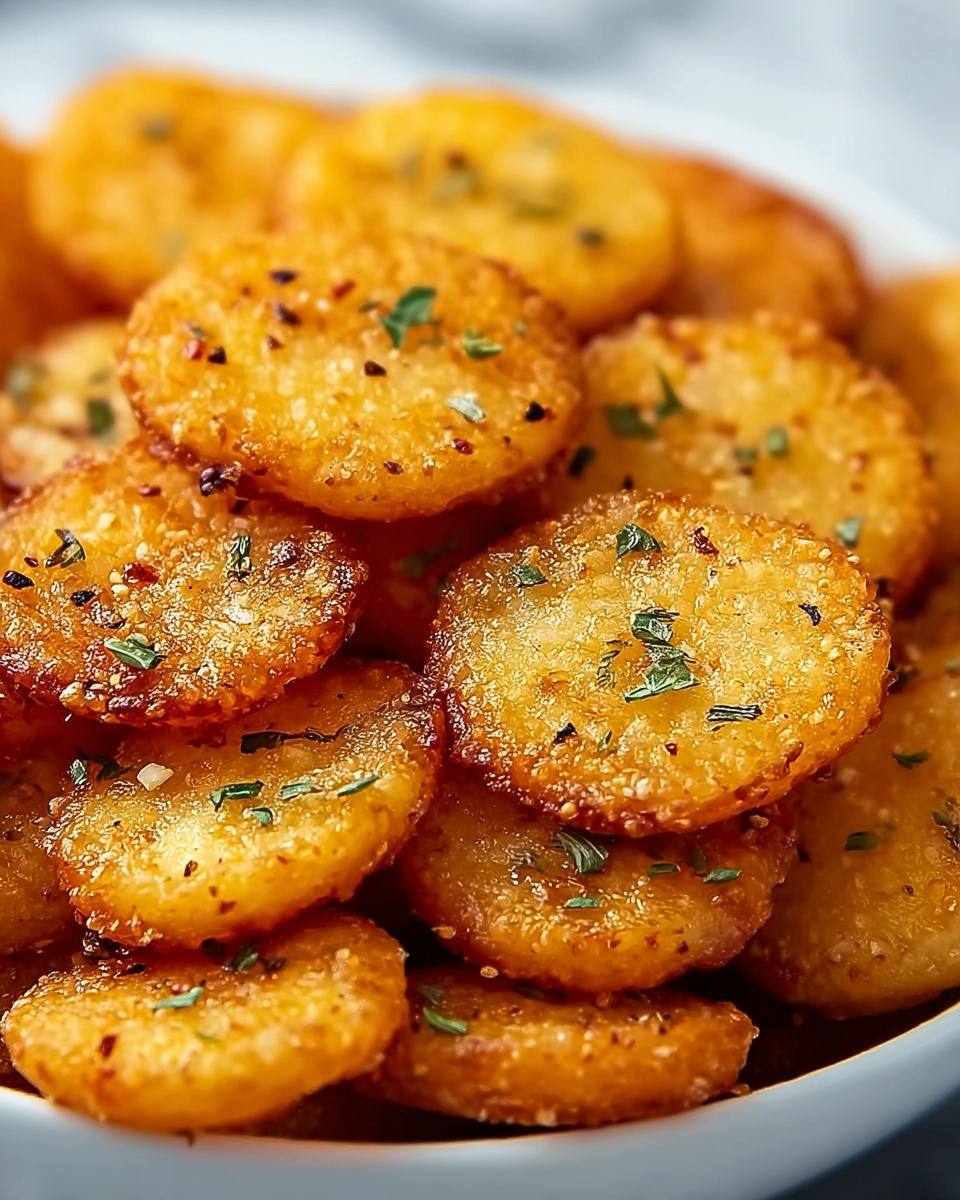 Garlic Ritz Snacks Recipe - Recipe Image