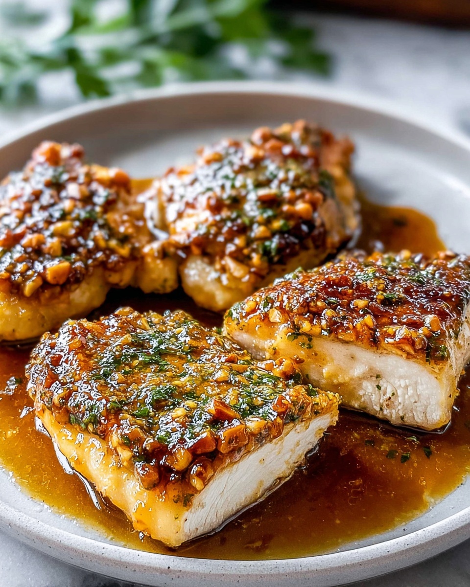 Walnut-Crusted Chicken with Honey Mustard Glaze Recipe - Recipe Image