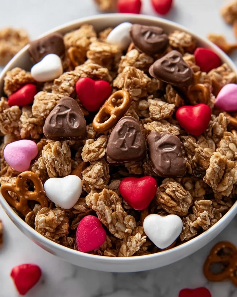 Cupid’s Crunch: Valentine’s Day Crispy Rice Cereal Treats Recipe - Recipe Image