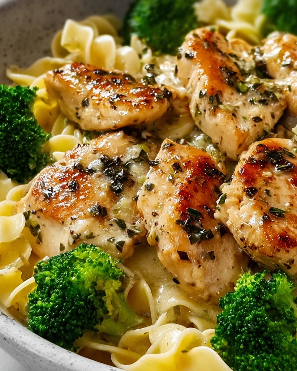 Creamy Chicken and Broccoli Pasta Recipe - Recipe Image