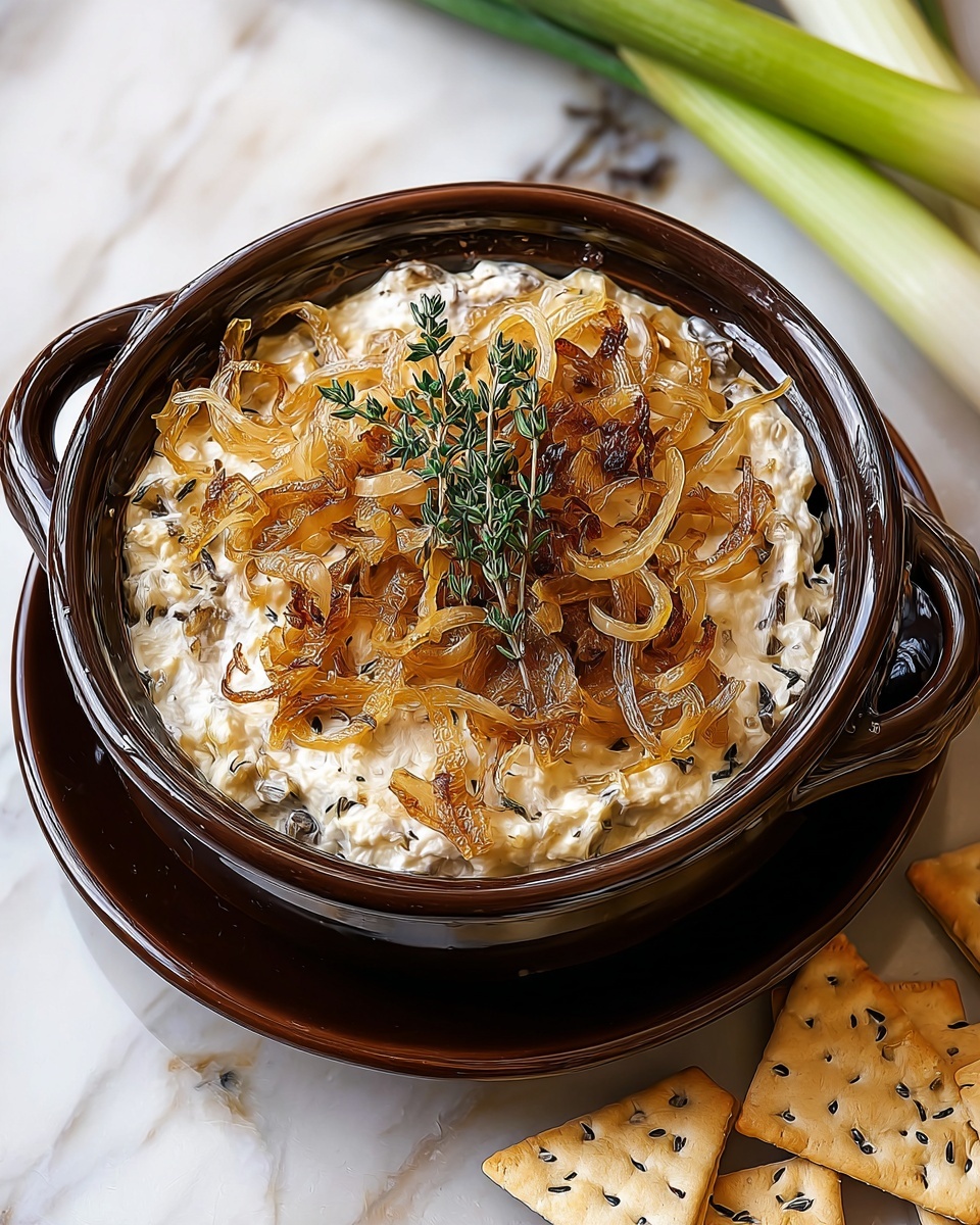 Creamy French Onion Dip Recipe - Recipe Image