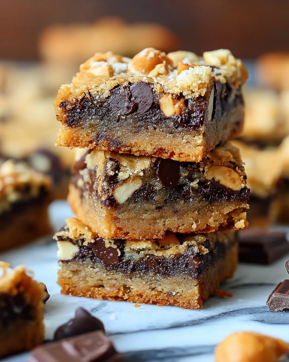Gooey Chocolate Chip Cookie Bars Recipe - Recipe Image