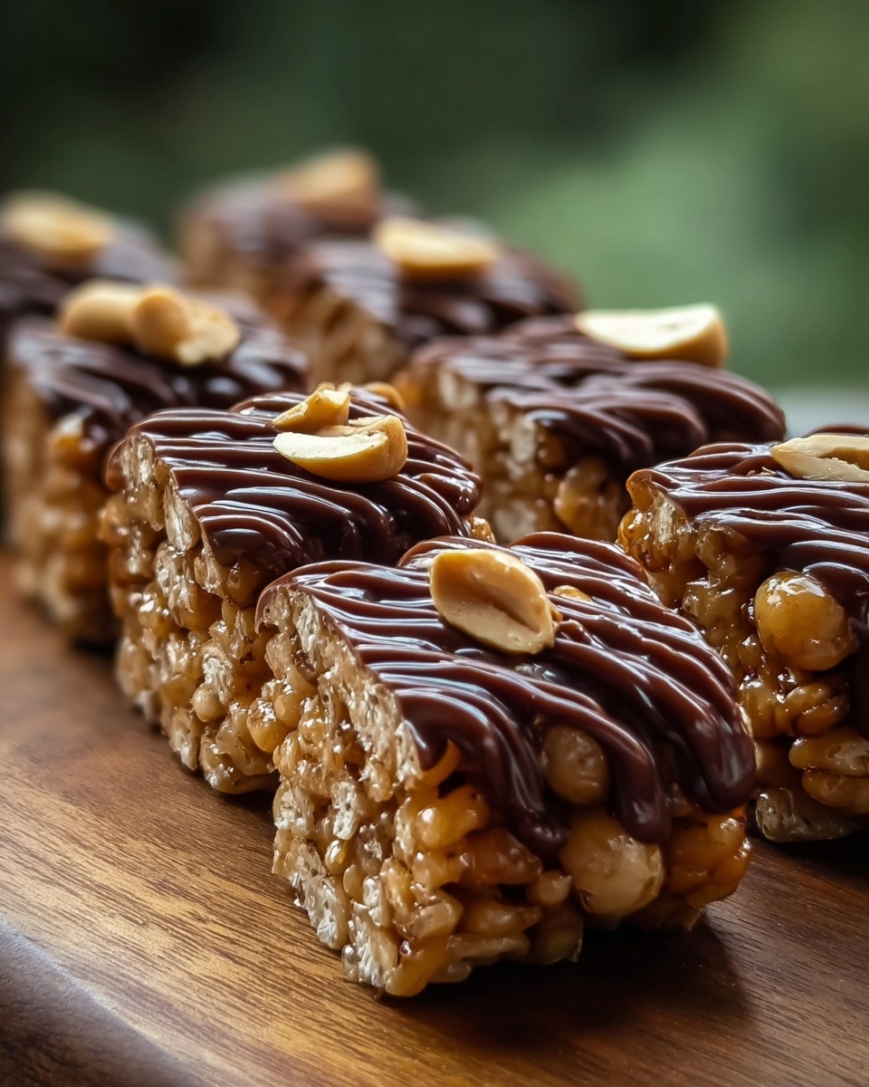 Chocolate Peanut Butter Rice Krispies Roll Recipe - Recipe Image