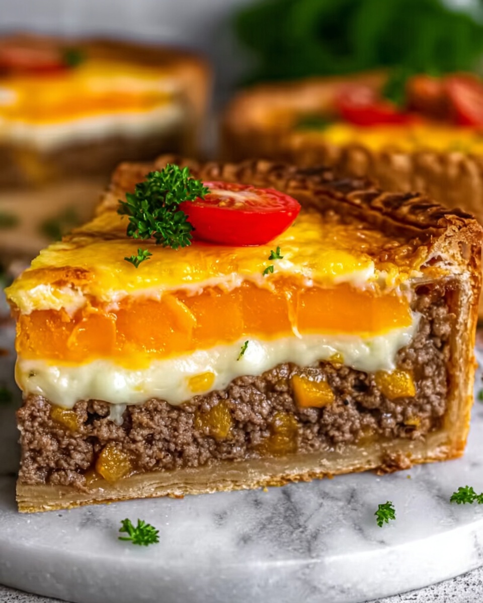 Cheeseburger Pie Recipe - Recipe Image