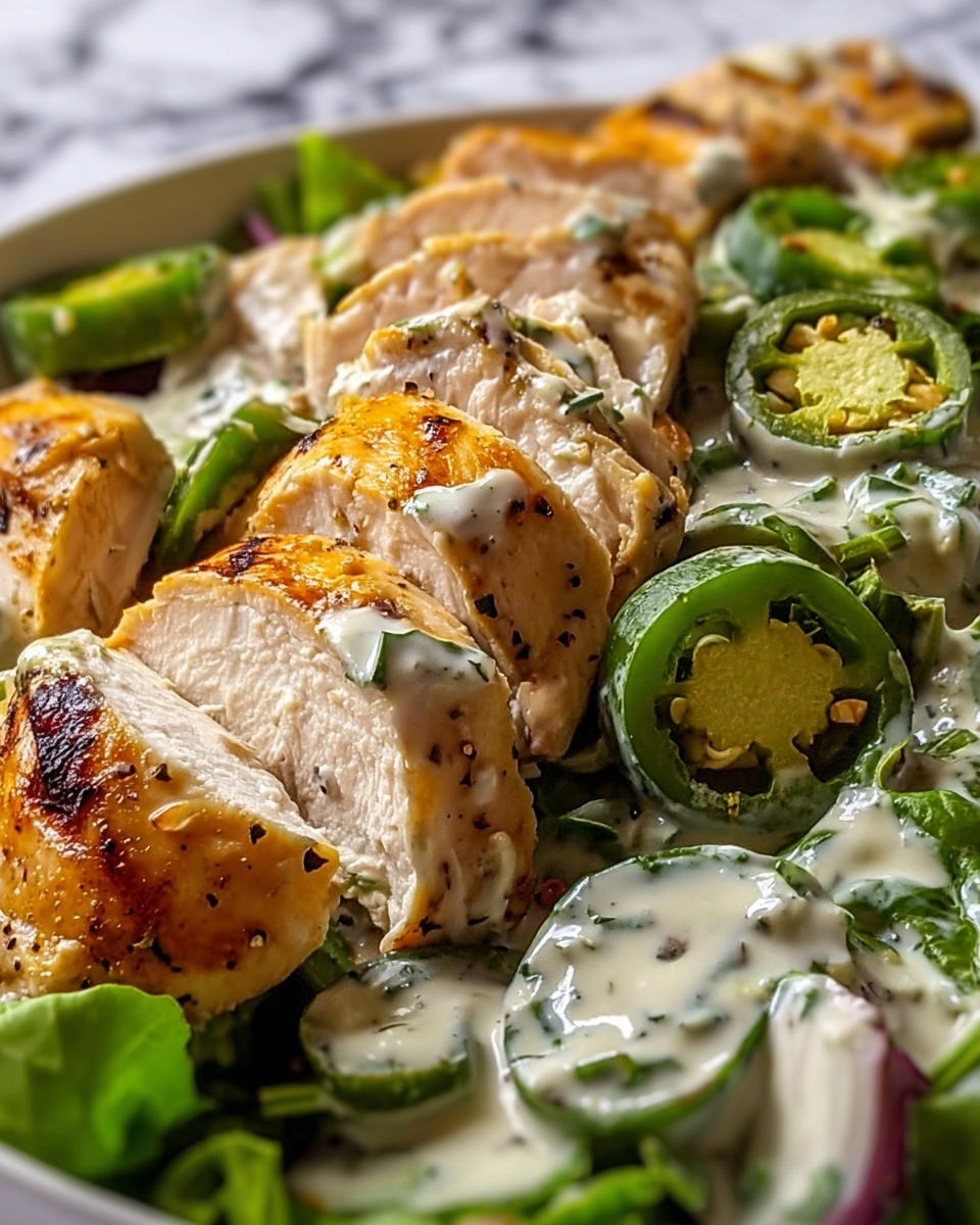 Jalapeño Popper Chicken Salad Recipe - Recipe Image