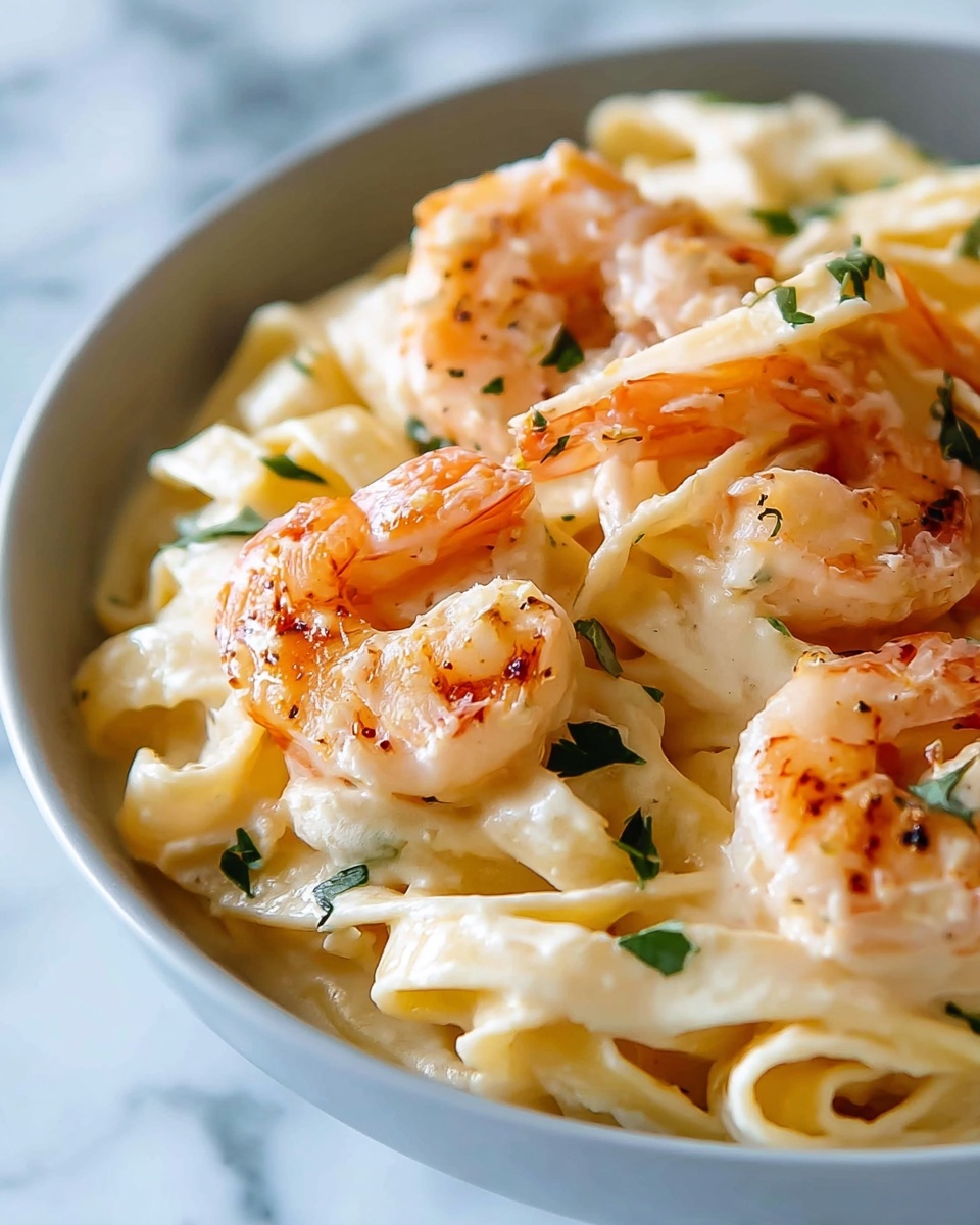 Creamy Shrimp Alfredo Recipe - Recipe Image