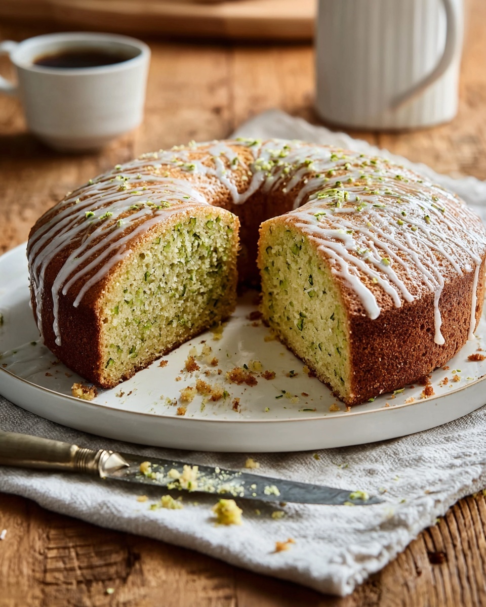 Vegan Courgette Cake Recipe - Recipe Image