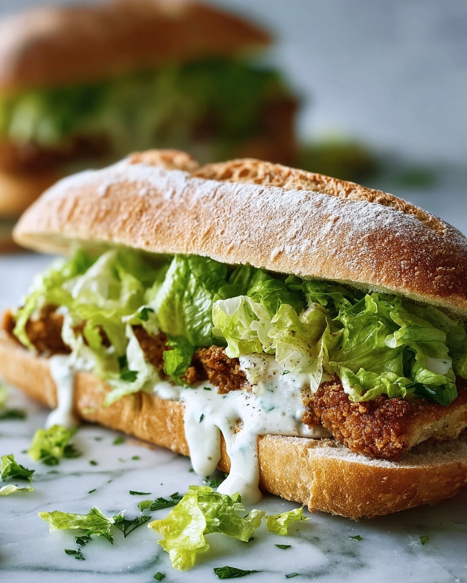 Chicken Caesar Sandwich Recipe - Recipe Image