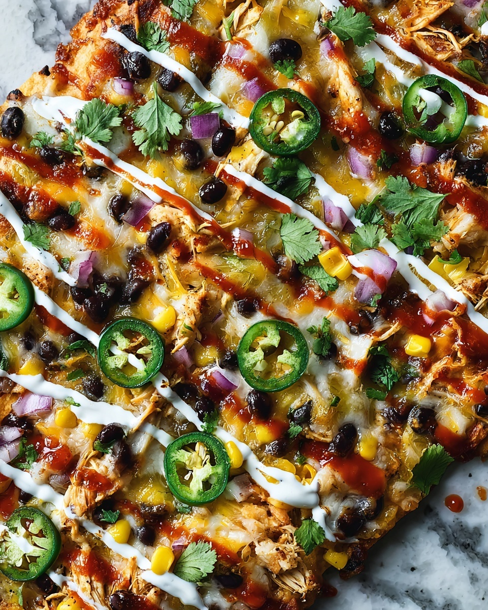 BBQ Chicken Nachos Recipe - Recipe Image