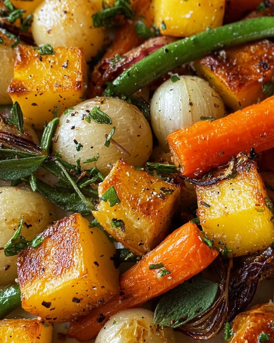 Garlic Herb Roasted Veggies Recipe - Recipe Image