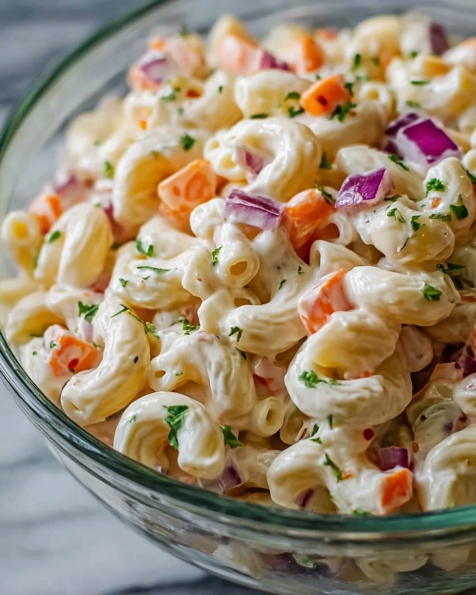 Sweet Macaroni Salad Recipe - Recipe Image