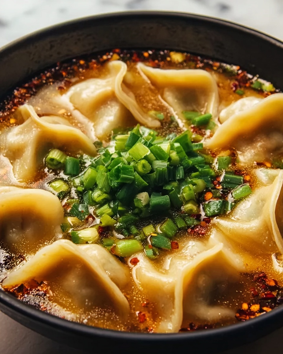 Thai Potsticker Soup Recipe - Recipe Image