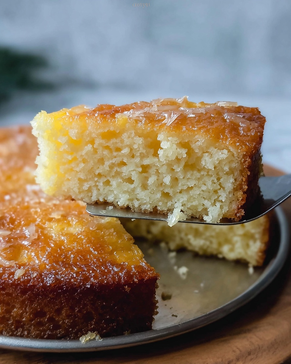 Cassava Cake Recipe - Recipe Image