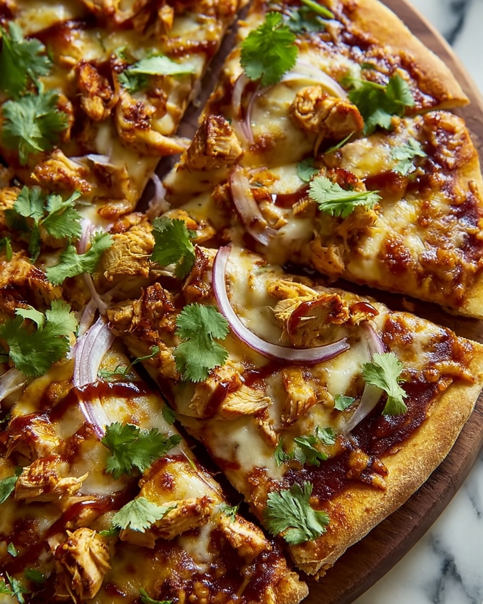 BBQ Chicken Pizza Delight Recipe - Recipe Image