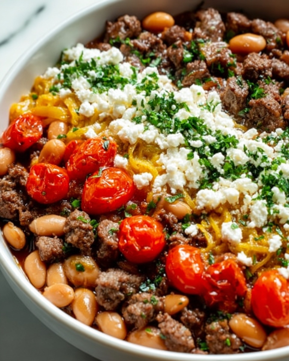 Greek Sausage and Beans Recipe - Recipe Image