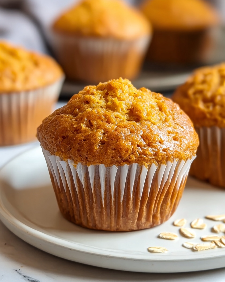 Healthy Greek Yogurt Pumpkin Muffins Recipe - Recipe Image