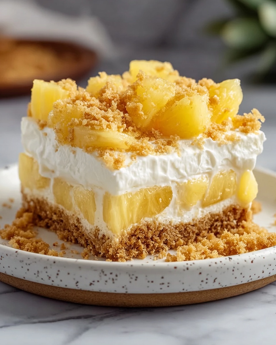 Irresistible Pineapple Crunch: A Sweet & Easy Dessert Recipe - Recipe Image
