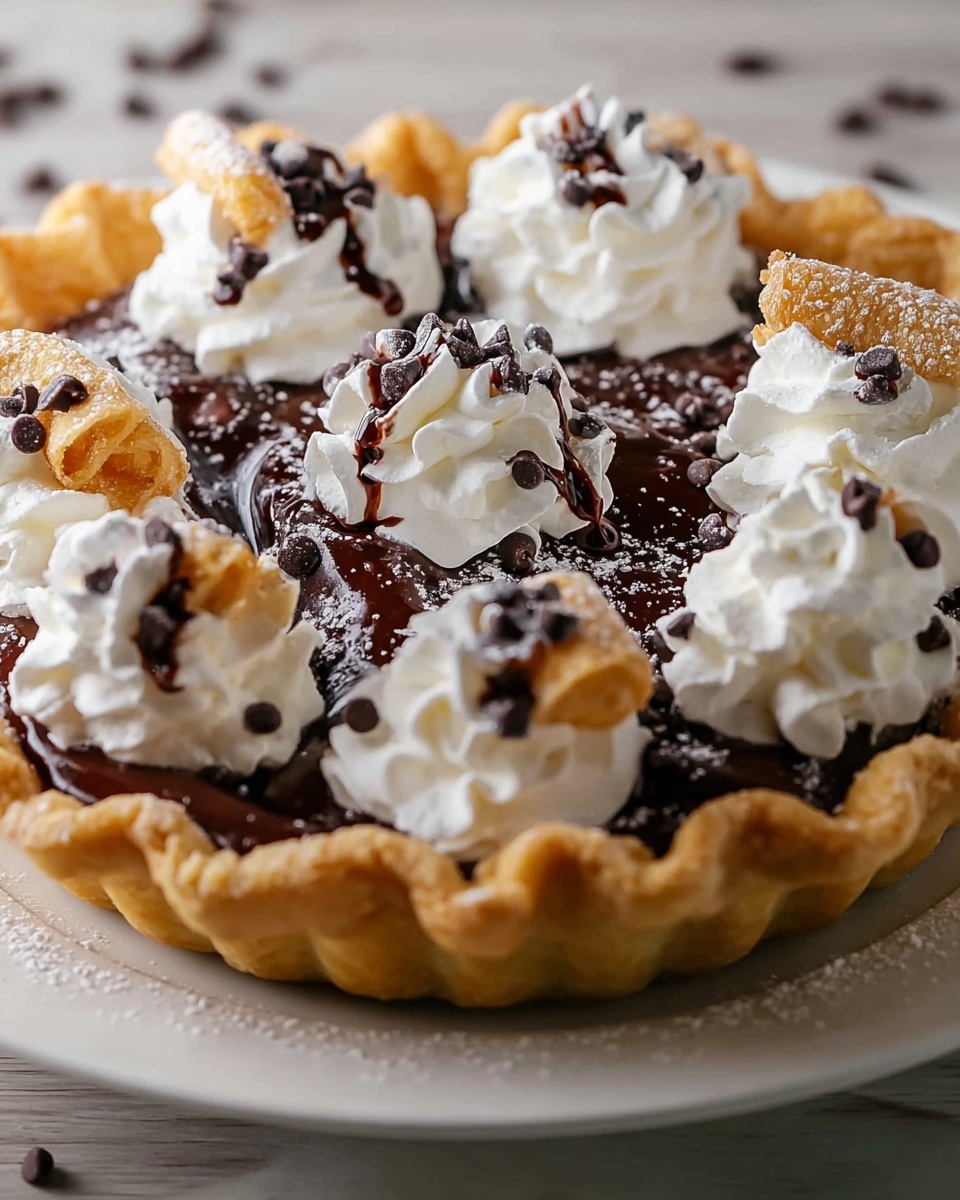The Best Cannoli Cream Pie You’ll Ever Make At Home Recipe - Recipe Image