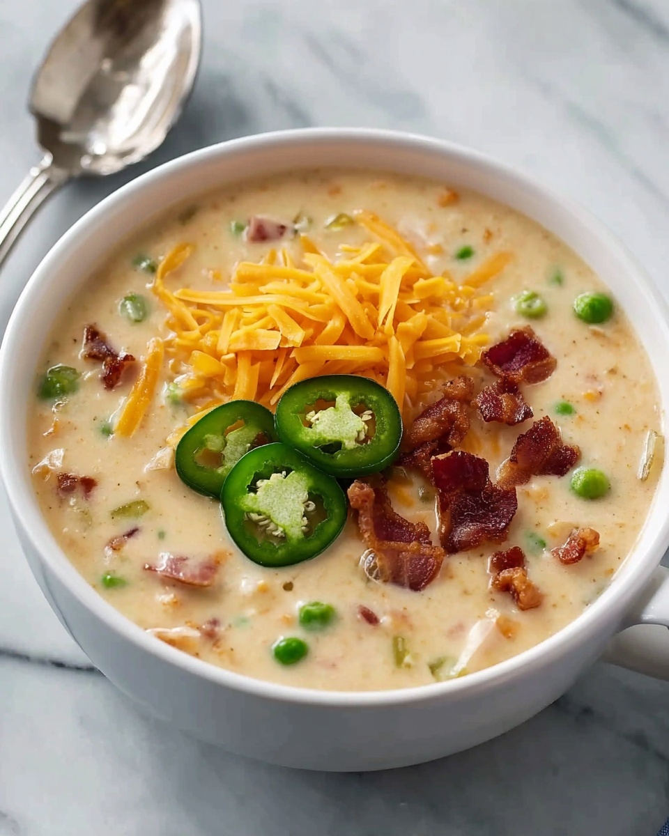 Jalapeno Popper Chicken Soup Recipe - Recipe Image