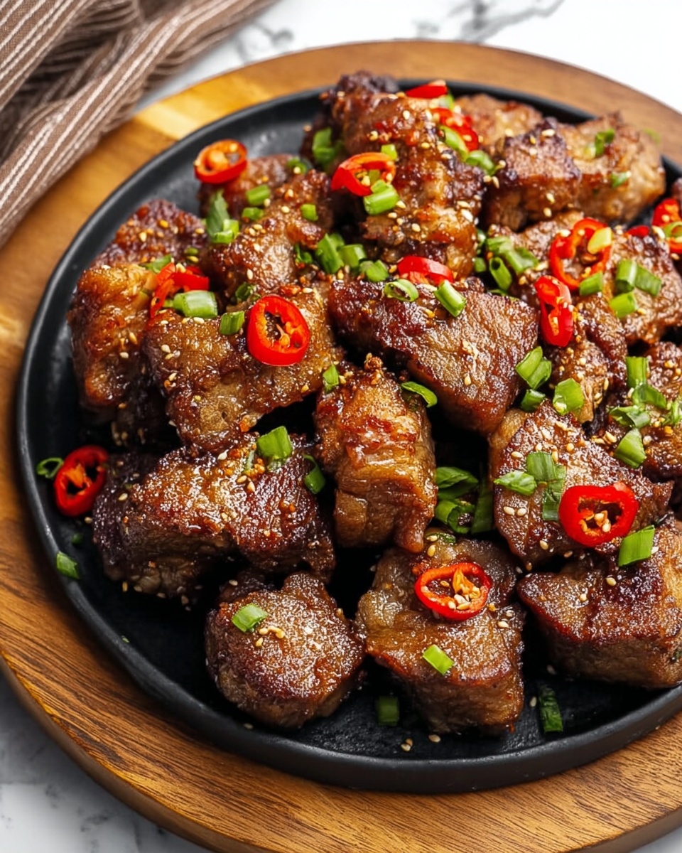 Savory Salt & Pepper Pork Chop Bites in Just 30 Minutes Recipe - Recipe Image
