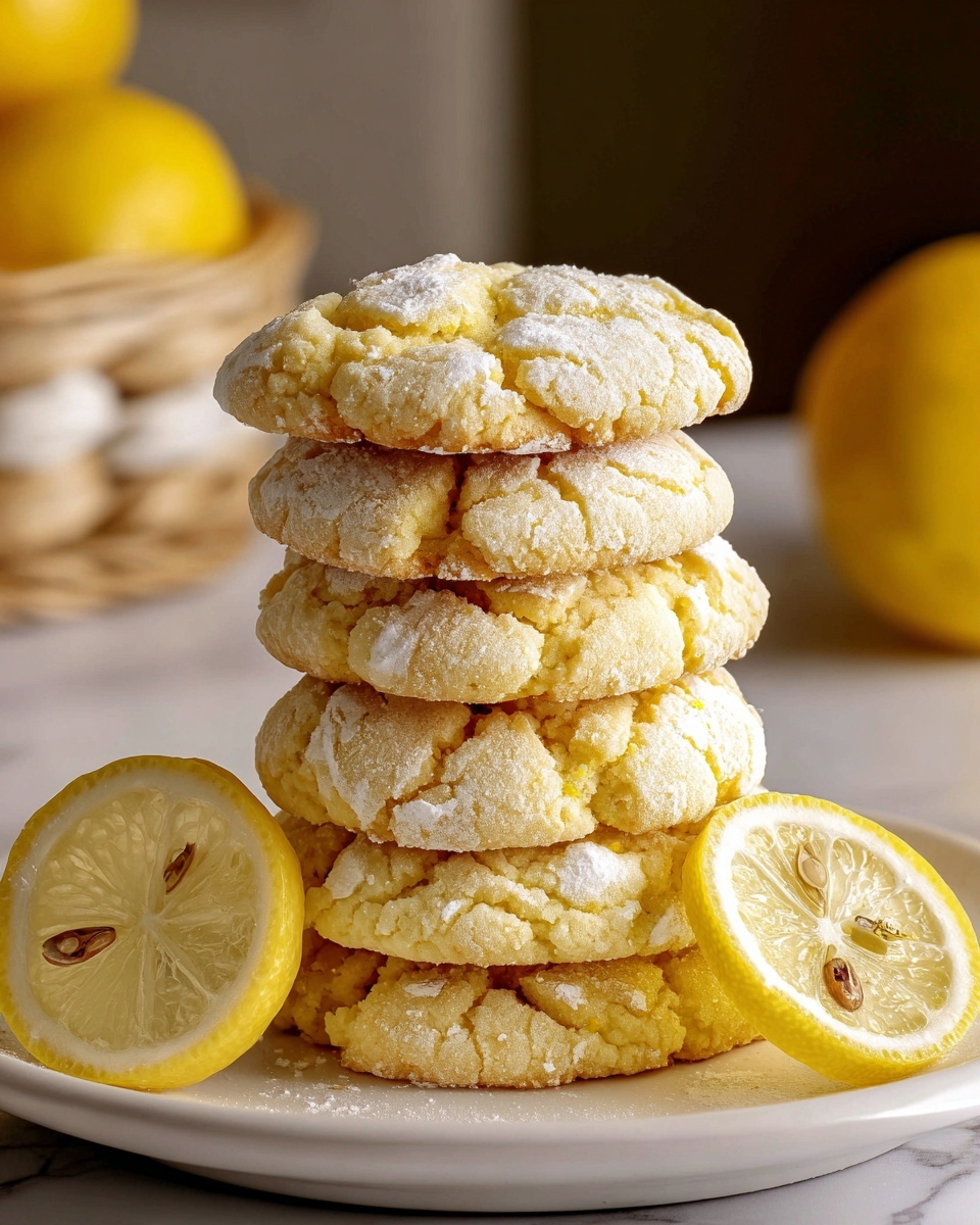 Lemon Pound Cake Cookies Recipe - Recipe Image