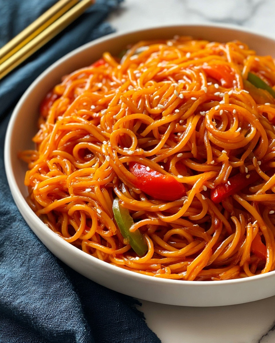 Sweet and Sour Noodles Recipe - Recipe Image