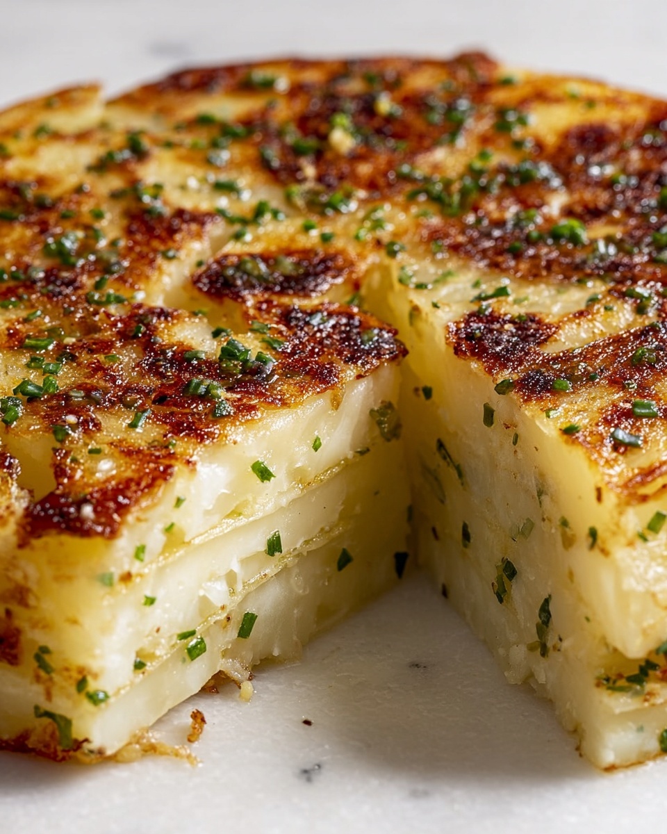 Crispy Baked Potato Kugel Recipe - Recipe Image