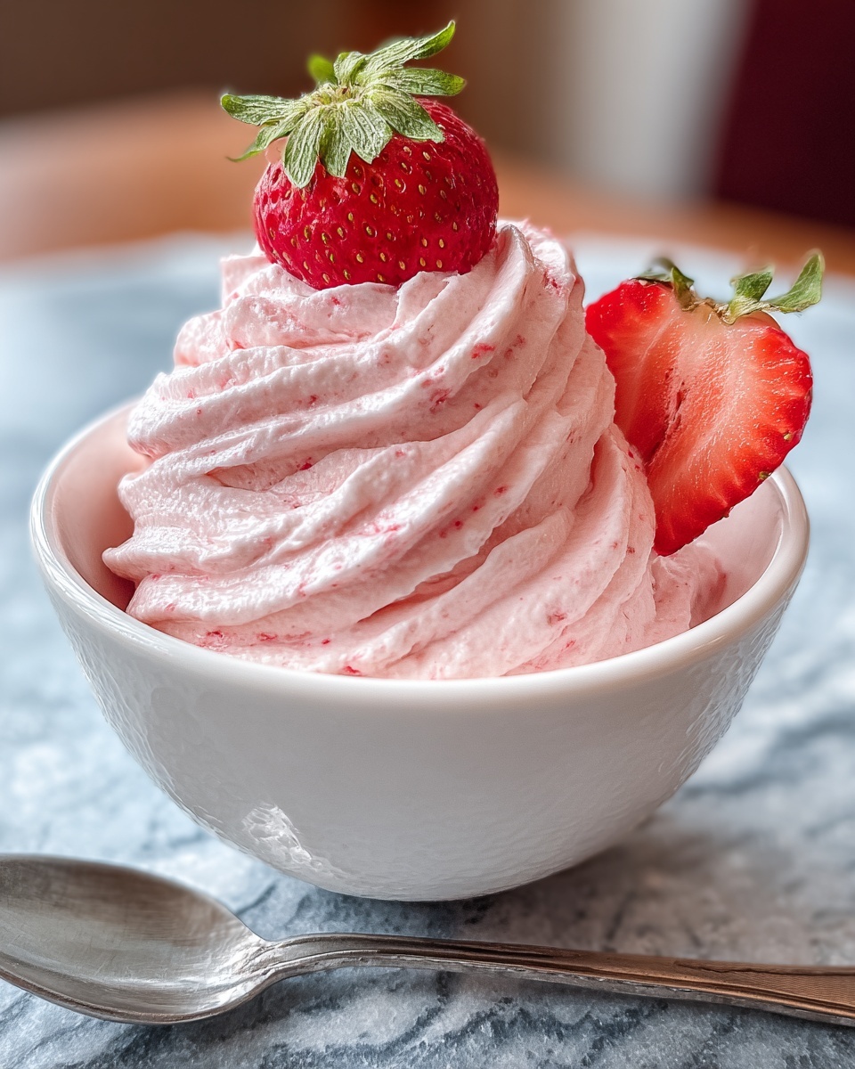 Strawberry Mousse Recipe - Light, Whipped, and so Delicious! Recipe - Recipe Image