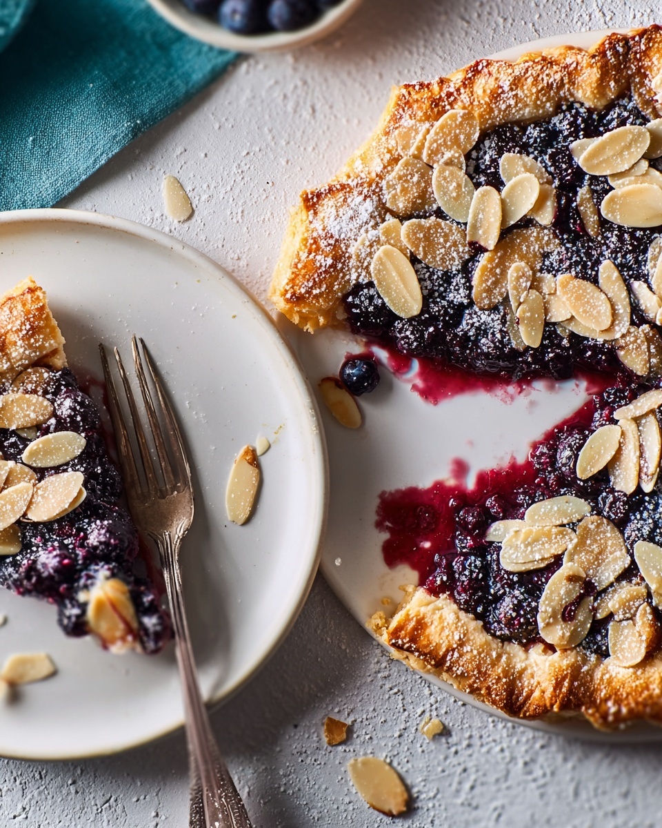 Blueberry & Almond Galette Recipe - Recipe Image