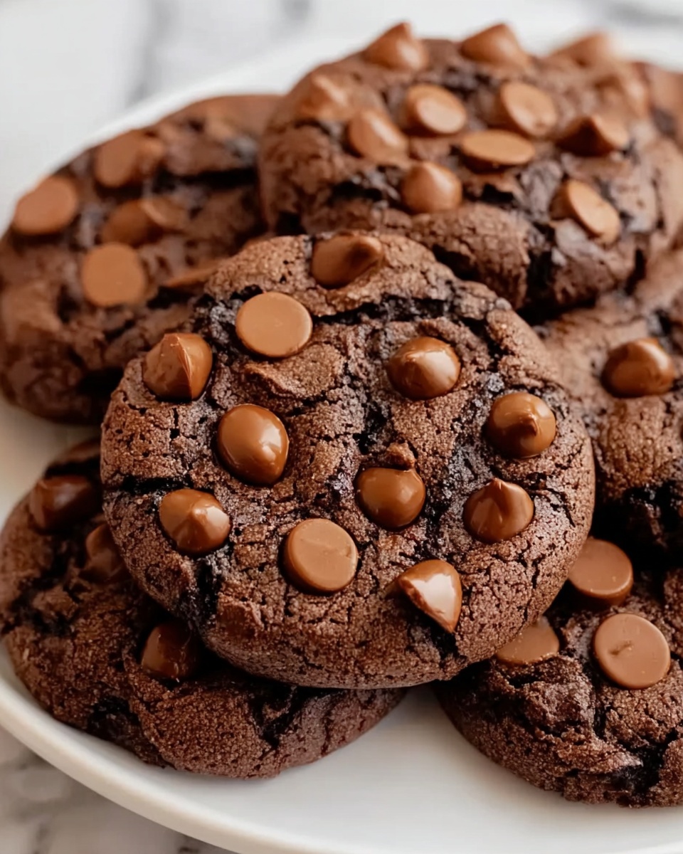 Double Chocolate Chip Cookies Recipe - Recipe Image
