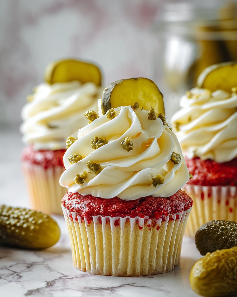 Pickle Cupcakes Recipe - Recipe Image