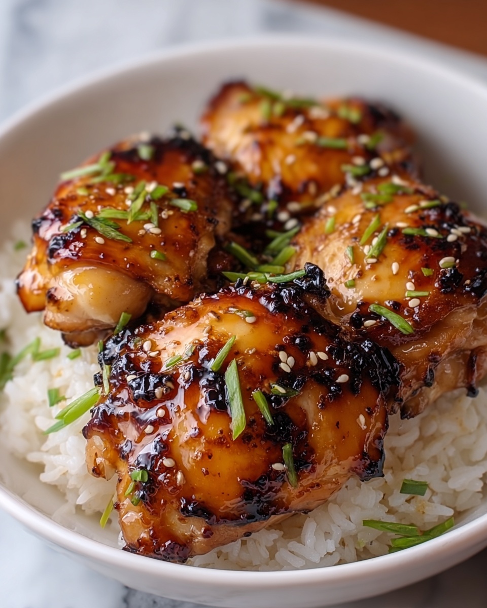 Sweet and Spicy Sticky Chicken Recipe - Recipe Image