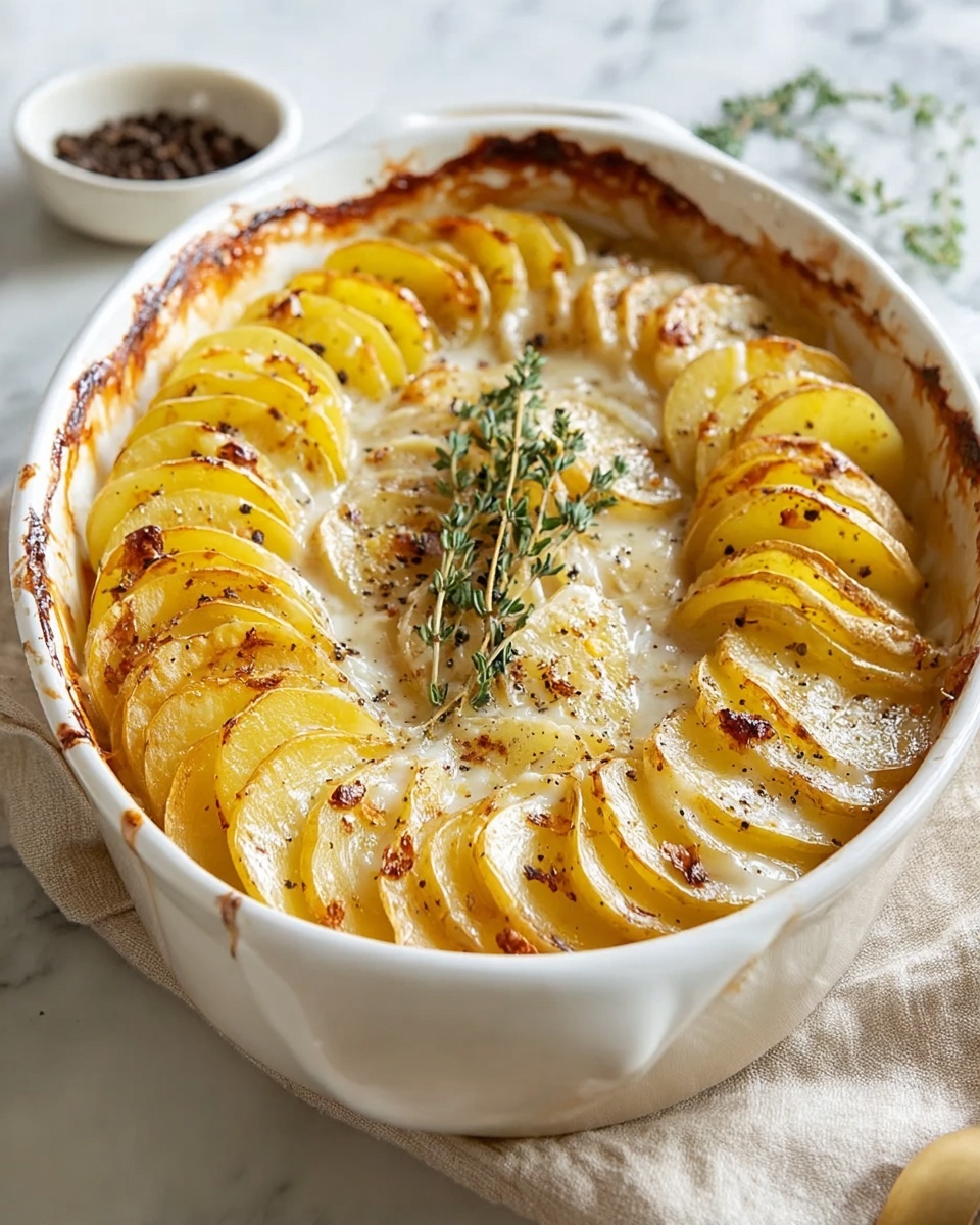 Classic Scalloped Potatoes Recipe - Recipe Image